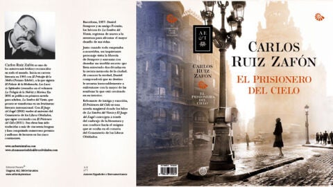 Portada de 'El prisionero del Cielo' de Carlos Ruiz Zaf&oacute;n