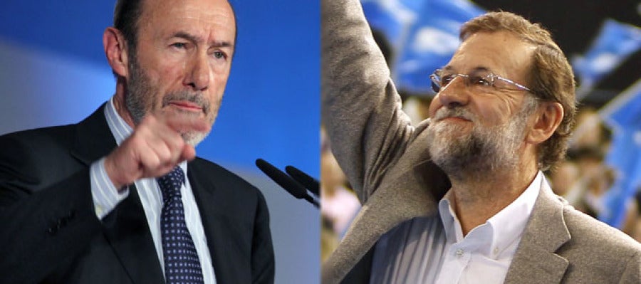 Rubalcaba y Mariano Rajoy Rubalcaba y Mariano Rajoy