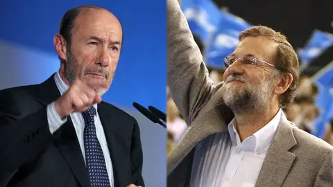 Rubalcaba y Mariano Rajoy Rubalcaba y Mariano Rajoy