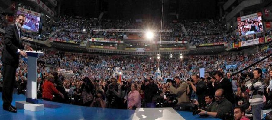 Mariano Rajoy, en el mitin de clausura Mariano Rajoy, en el mitin de clausura