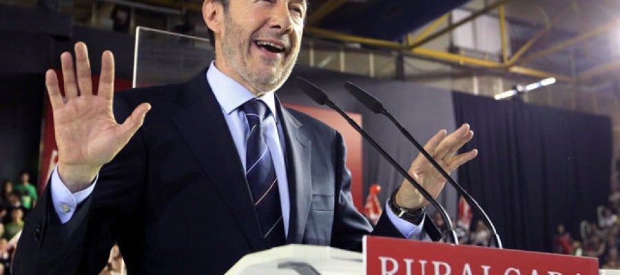 Rubalcaba, en el cierre de campaña Rubalcaba, en el cierre de campaña