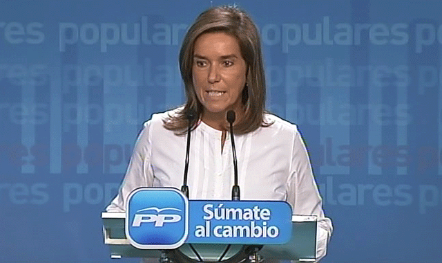 Mato: "El cambio político ha ganado esta noche en España" Mato: "El cambio político ha ganado esta noche en España"
