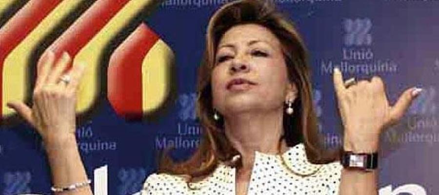 La expresidenta de UM, María Antònia Munar La expresidenta de UM, María Antònia Munar