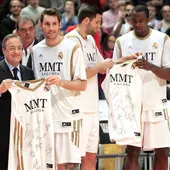 Rudy e Ibaka se despiden de la afición del Real Madrid Rudy e Ibaka se despiden de la afición del Real Madrid
