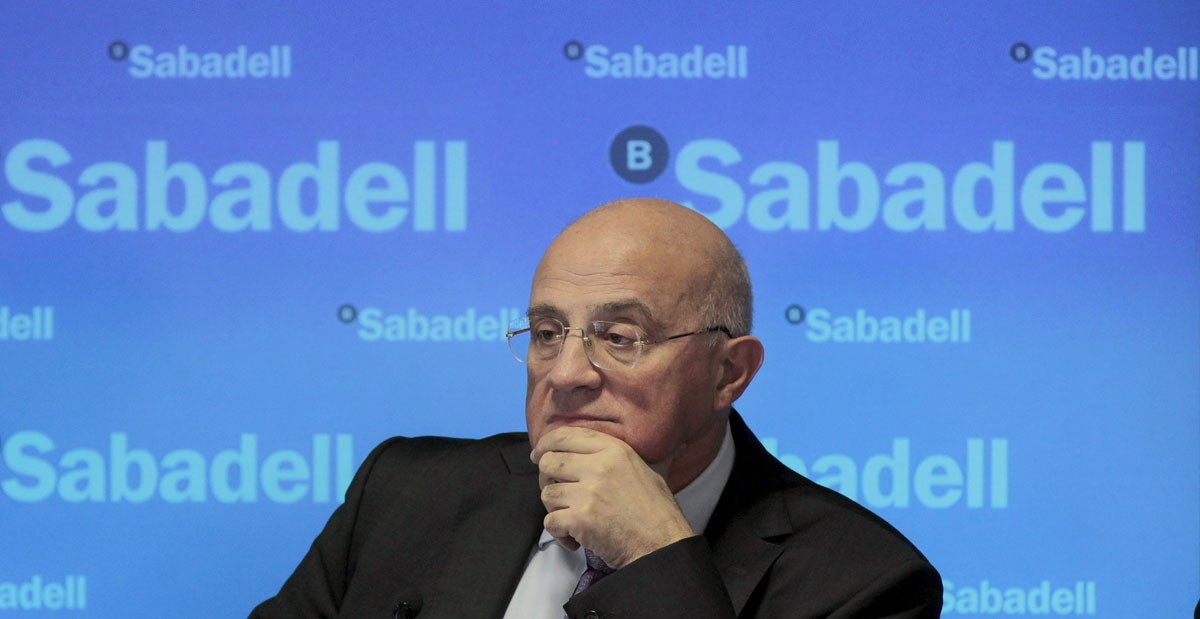 El presidente del Sabadell transmitirá al empresariado alicantino los planes del banco tras anunciar el cambio de sede social El presidente del Sabadell transmitirá al empresariado alicantino los planes del banco tras anunciar el cambio de sede social
