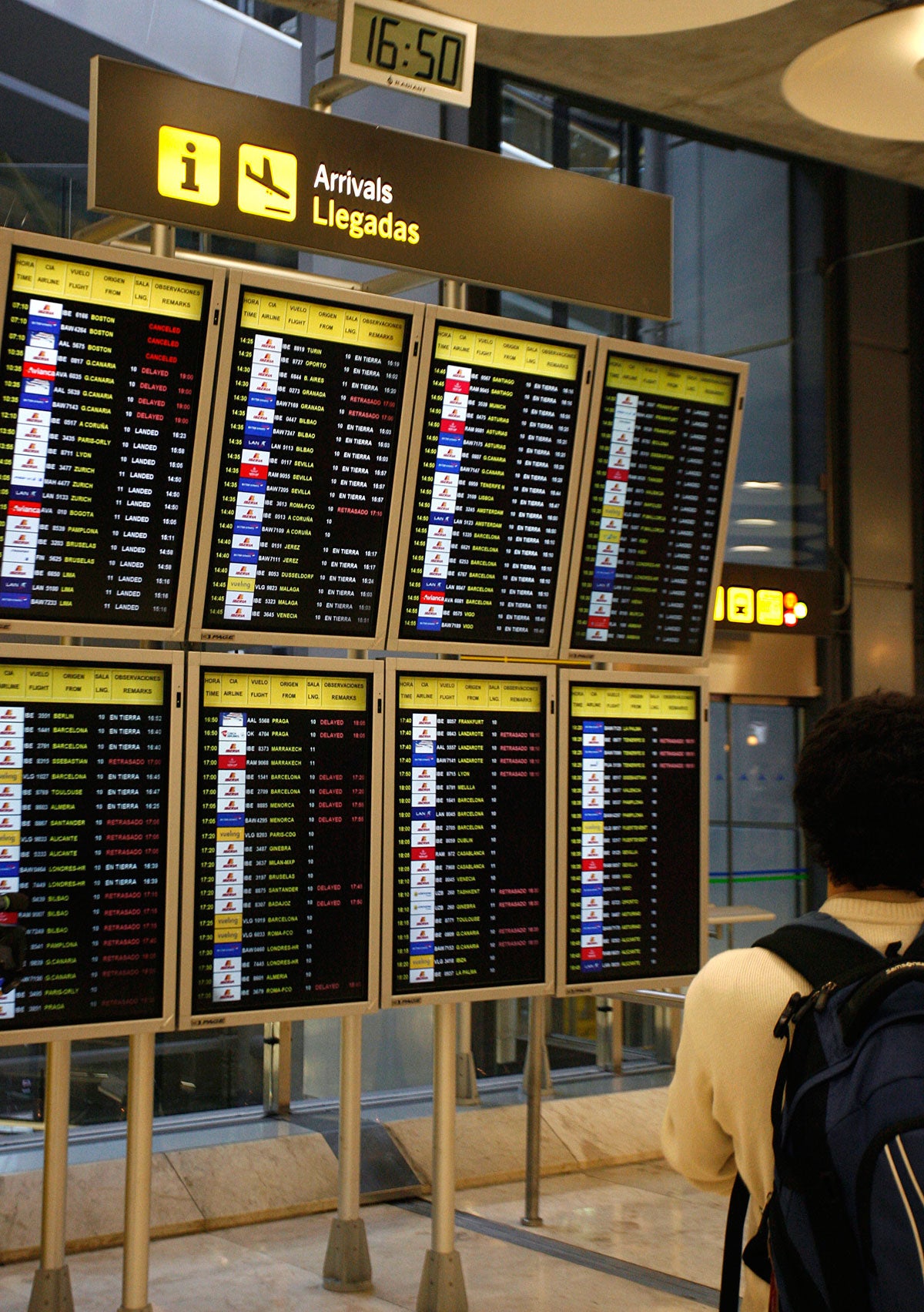 Más de 11 millones de pasajeros llegaron a España en enero de 2015 Más de 11 millones de pasajeros llegaron a España en enero de 2015