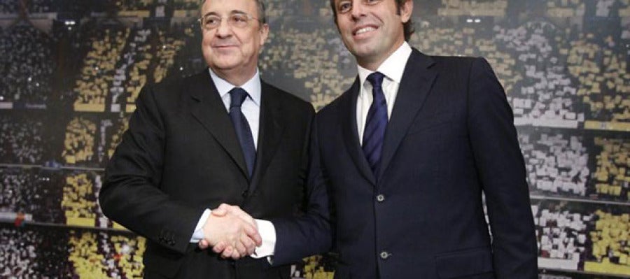 Florentino Pérez y Sandro Rosell Florentino Pérez y Sandro Rosell