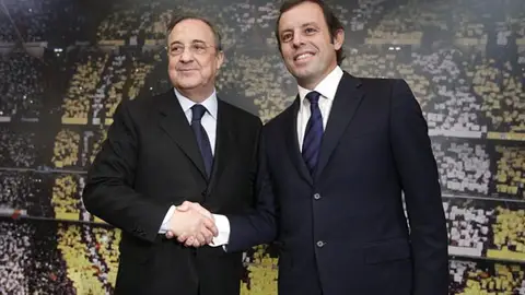Florentino Pérez y Sandro Rosell Florentino Pérez y Sandro Rosell