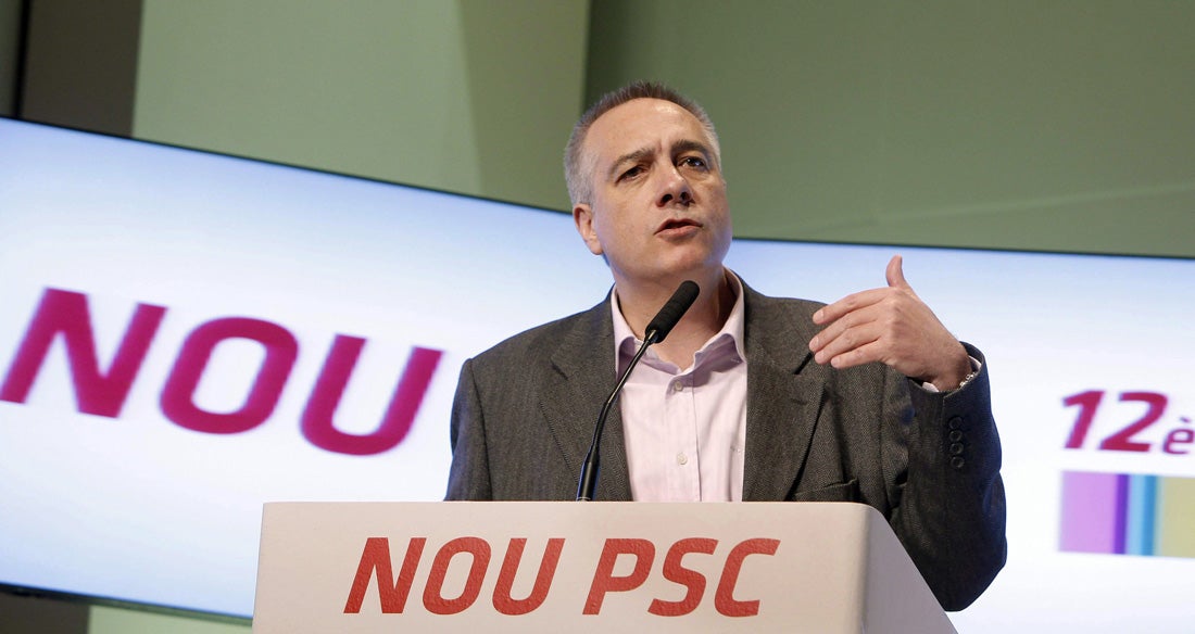 Pere Navarro, el alcalde tranquilo encargado de reflotar el PSC Pere Navarro, el alcalde tranquilo encargado de reflotar el PSC
