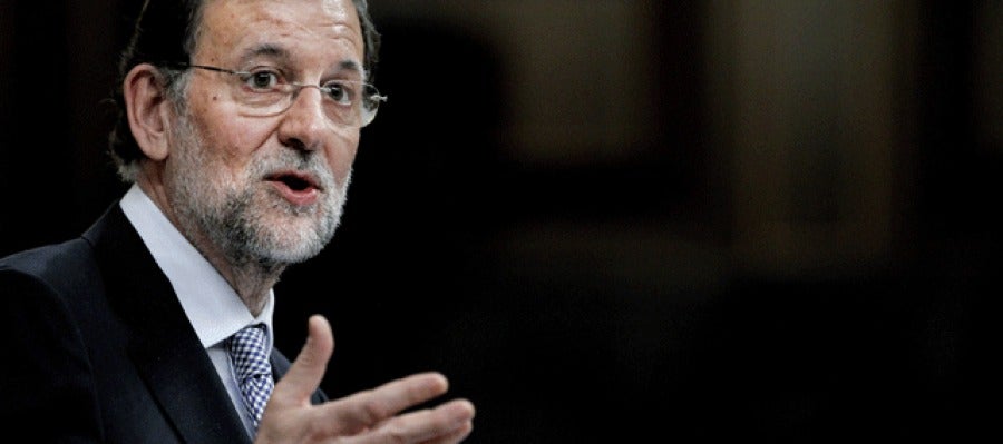 Mariano Rajoy, en el debate de investidura Mariano Rajoy, en el debate de investidura
