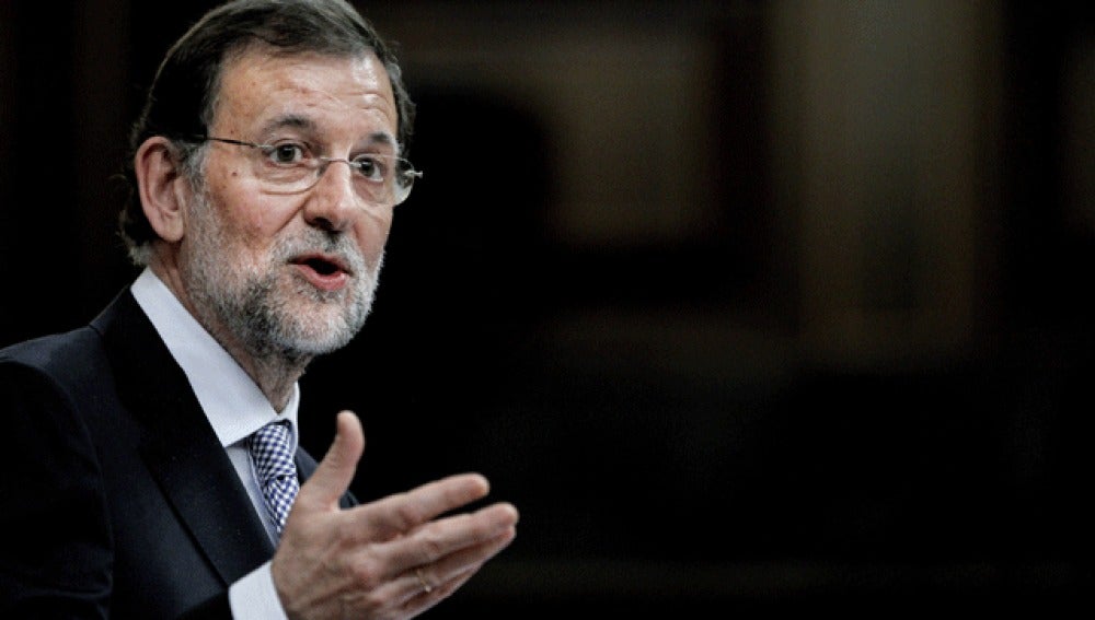 Mariano Rajoy, en el debate de investidura