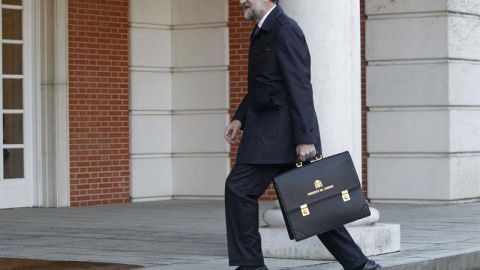 Rajoy llega a Moncloa
