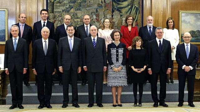 Jura de los ministros de Rajoy Jura de los ministros de Rajoy