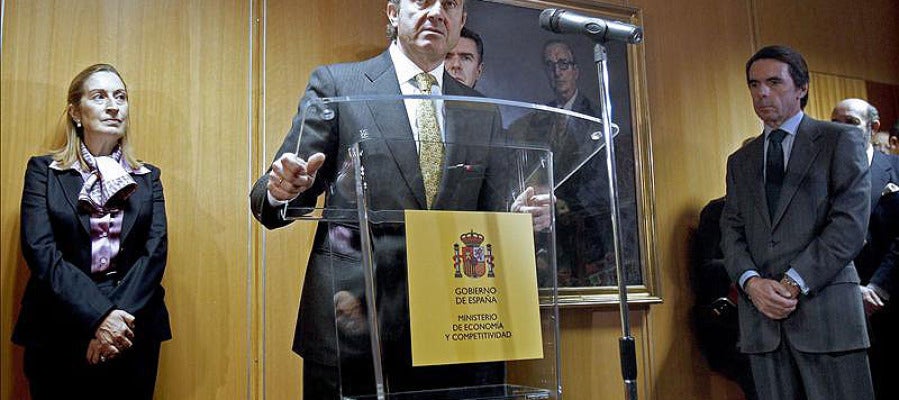 Durante la toma de posesión de los altos cargos de Economía, Durante la toma de posesión de los altos cargos de Economía,