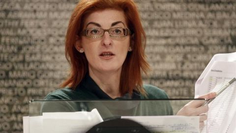 Maite Pagazaurtund&uacute;a, presidenta de la Fundaci&oacute;n de V&iacute;ctimas del Terrorismo