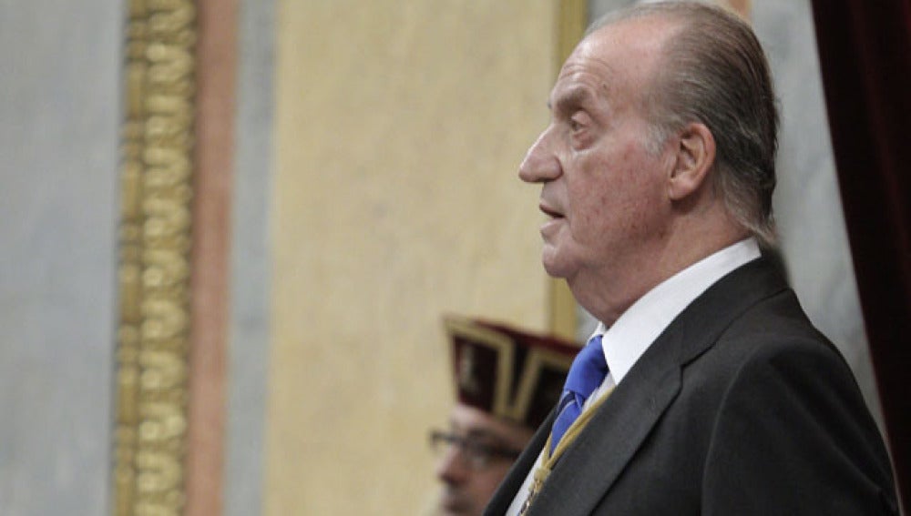 Don Juan Carlos, en el Congreso