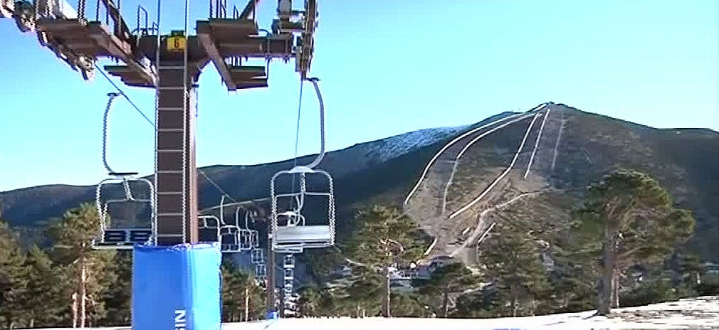 La temperatura media en el Puerto de Navacerrada ha subido 2º La temperatura media en el Puerto de Navacerrada ha subido 2º