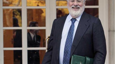 Miguel Arias Ca&ntilde;ete, ministro de Agricultura, Alimentaci&oacute;n y Medio Ambiente
