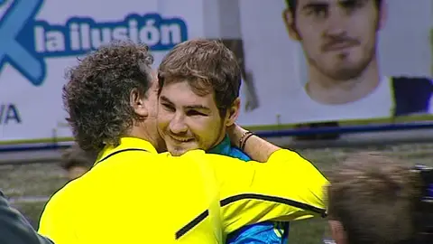 Iker Casillas, en el Partido por la Ilusión Iker Casillas, en el Partido por la Ilusión