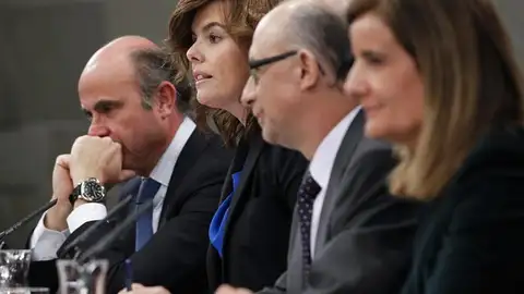 De Guindos, Sáenz de Santamaría, Montoro y Báñez De Guindos, Sáenz de Santamaría, Montoro y Báñez