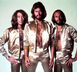 Los integrantes de los Bee Gees Los integrantes de los Bee Gees