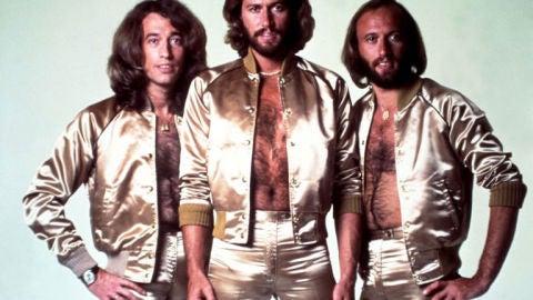 Los integrantes de los Bee Gees