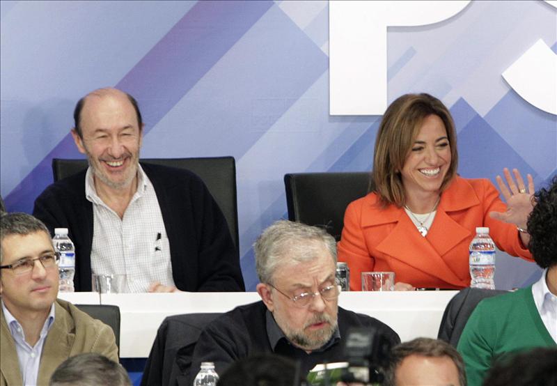 La mirada de Vallés: Rubalcaba y Chacón ¿Por qué no se miran? La mirada de Vallés: Rubalcaba y Chacón ¿Por qué no se miran?