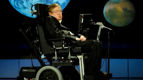 El científico Stephen Hawking El científico Stephen Hawking