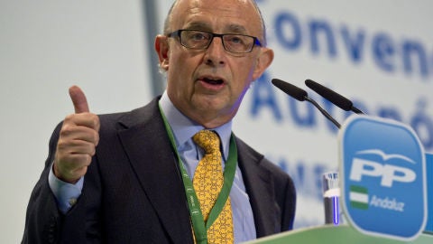 Crist&oacute;bal Montoro en el acto de M&aacute;laga