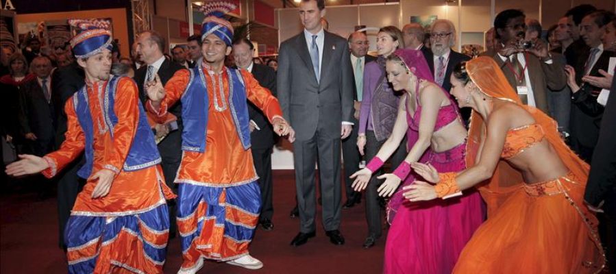 Visita de los Príncipes a Fitur Visita de los Príncipes a Fitur