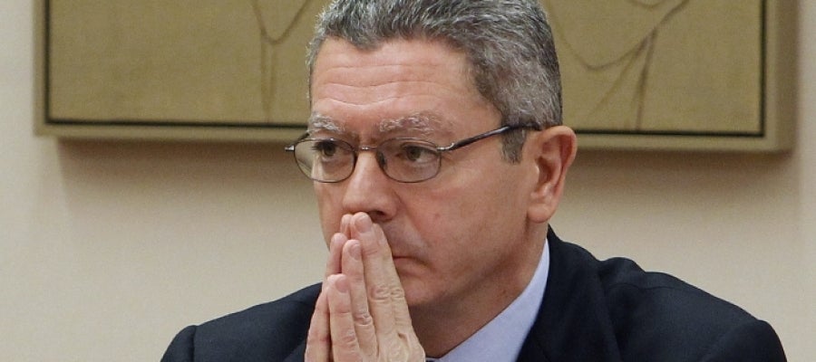 El ministro de Justicia, Alberto Ruiz-Gallardón El ministro de Justicia, Alberto Ruiz-Gallardón