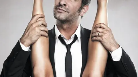 Cartel promocional de 'Les Infideles', en España, 'Los infieles' Cartel promocional de 'Les Infideles', en España, 'Los infieles'