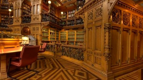 La biblioteca del Parlamento de Canad&aacute;