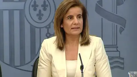 Fátima Báñez, ministra de Empleo Fátima Báñez, ministra de Empleo