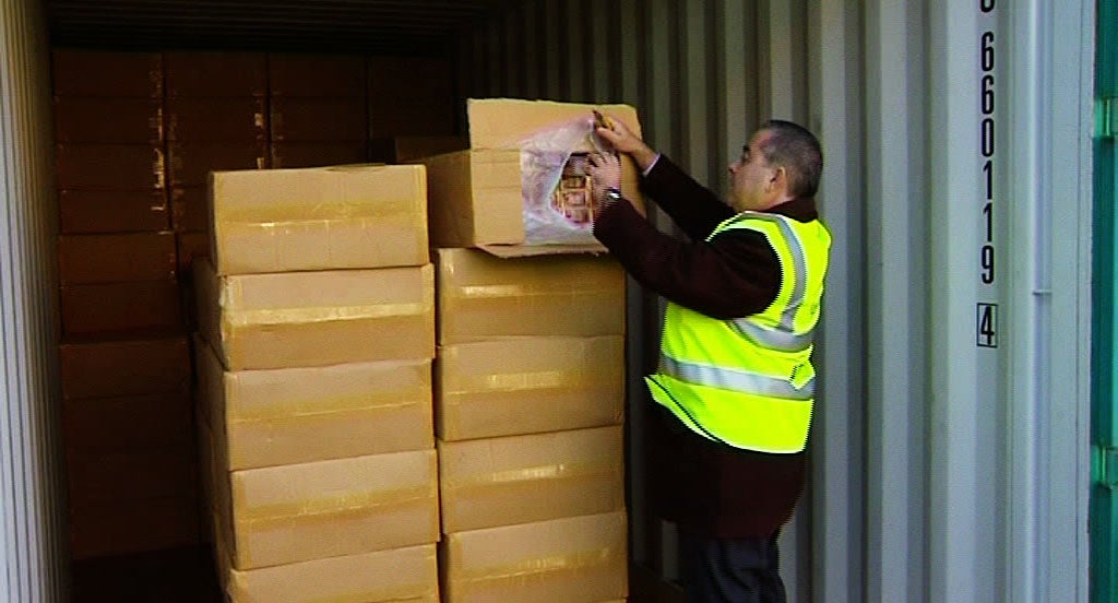 LA UE incauta 140 millones de cigarrillos de contrabando y detienen a seis personas en España LA UE incauta 140 millones de cigarrillos de contrabando y detienen a seis personas en España
