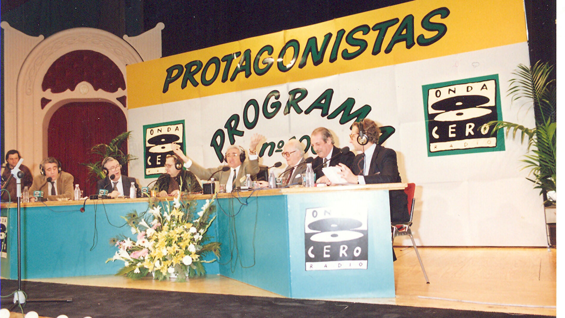 El programa Protagonistas sale del estudio para celebrar su emisión número 100 en Onda Cero