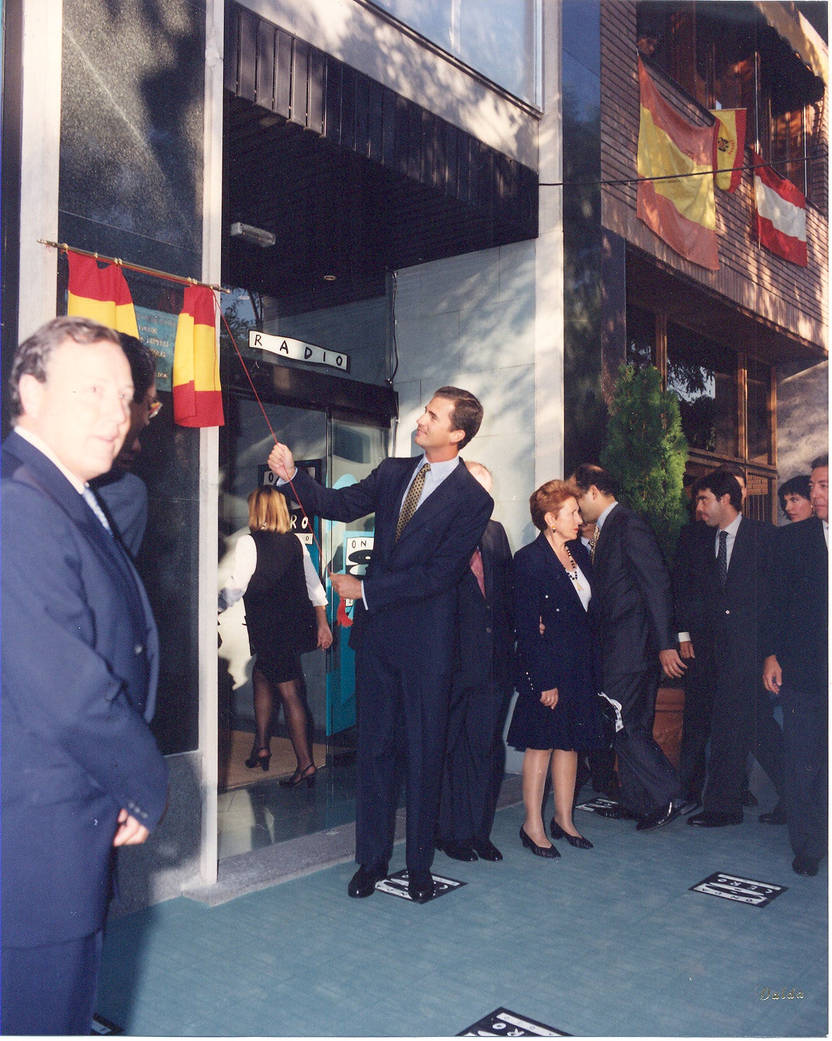 1996 - 1997: El Príncipe de Asturias inaugura los estudios de Onda Cero en el Paseo Pintor Rosales 1996 - 1997: El Príncipe de Asturias inaugura los estudios de Onda Cero en el Paseo Pintor Rosales