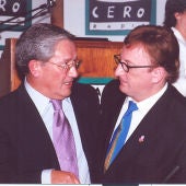 Fernando Ónega con Javier Gurruchaga 