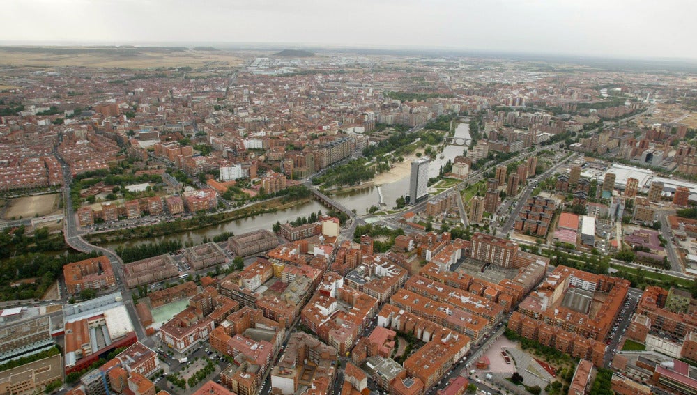 Vista aérea de Valladolid