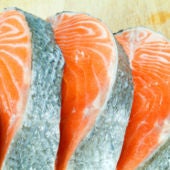 Salmón, pescado azul rico en Omega 3