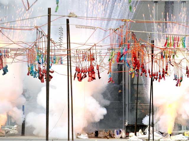 Aplazadas las dos "mascletás" programadas por el Ayuntamiento de Sagunto para hoy y mañana Aplazadas las dos "mascletás" programadas por el Ayuntamiento de Sagunto para hoy y mañana