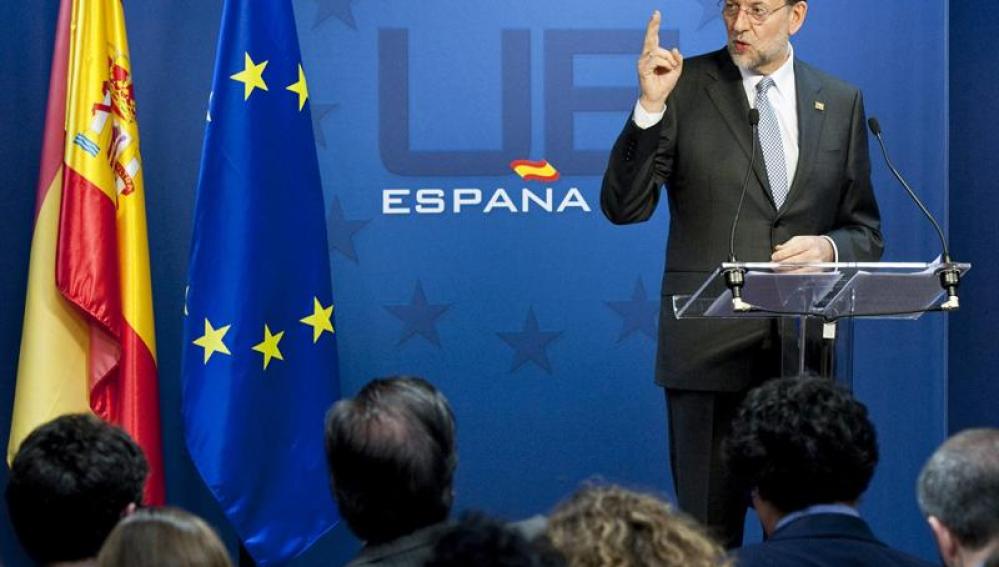 Rajoy anuncia el déficit para el próximo año.