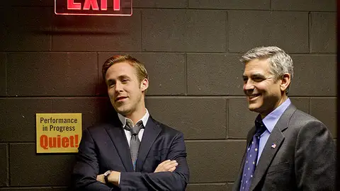 Ryan Gosling y George Clooney, protagonistas de 'Los idus de marzo' Ryan Gosling y George Clooney, protagonistas de 'Los idus de marzo'