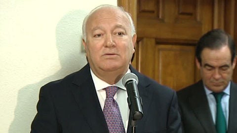 El retrato de Moratinos ya se encuentra en el Palacio de Santa Cruz
