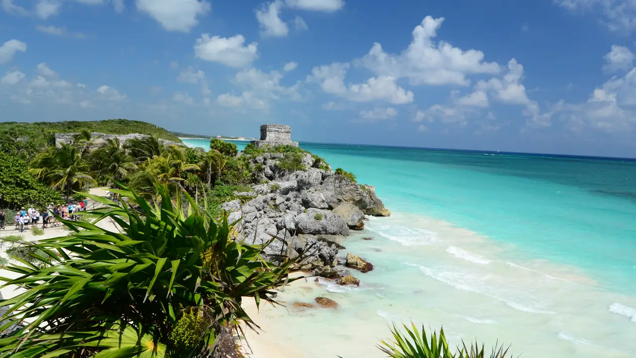 El Caribe desde Tulum El Caribe desde Tulum