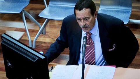 Juli&aacute;n Mu&ntilde;oz durante el juicio por el 'caso Malaya'