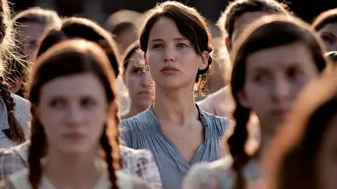 Jennifer Lawrence es Katniss en 'Los juegos del hambre' Jennifer Lawrence es Katniss en 'Los juegos del hambre'