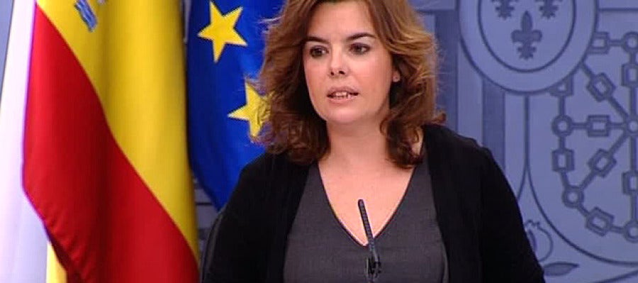Soraya Sáenz de Santamaría, en el Consejo de Ministros Soraya Sáenz de Santamaría, en el Consejo de Ministros