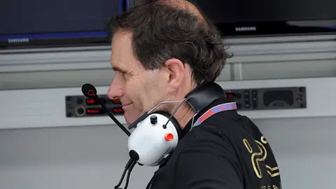 Luis Pérez Sala, feliz con el resultado de sus pilotos Luis Pérez Sala, feliz con el resultado de sus pilotos