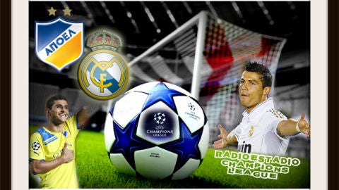Apoel - Real Madrid Escudos Champions